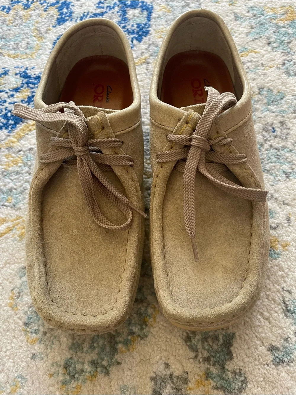 Clarks Men’s Suede Chukka Wallabee Boots in Taupe - New